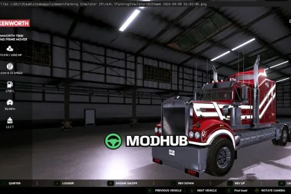 Автомобіль Kenworth T900 Legend V1.1 для FS25 — 4