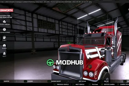 Автомобіль Kenworth T900 Legend V1.1 для FS25 — 5
