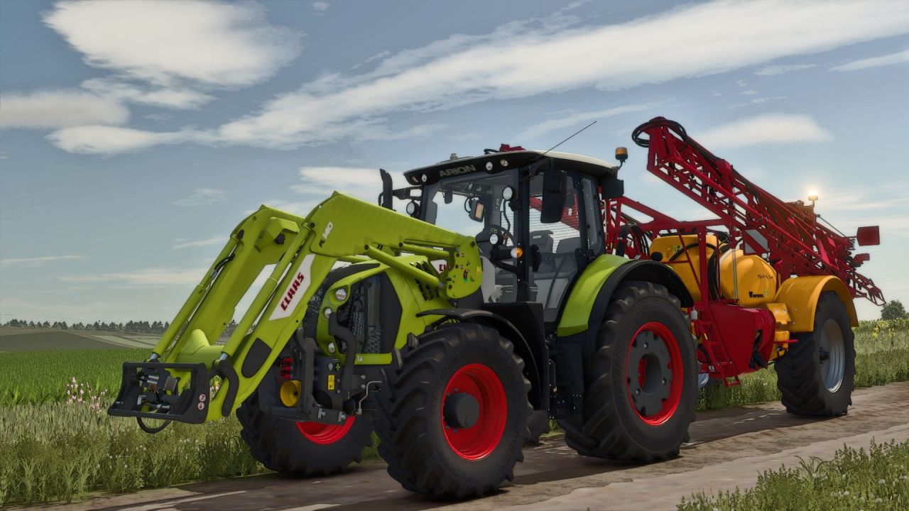 Efficient Sprayer Woprol Proton 2500 for Farming Simulator 25 — 28 m and 2500 l