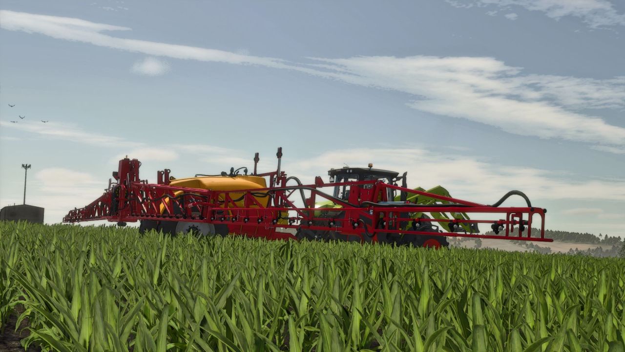 Efficient Sprayer Woprol Proton 2500 for Farming Simulator 25 — 28 m and 2500 l
