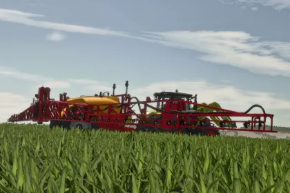 Efficient Sprayer Woprol Proton 2500 for Farming Simulator 25 — 28 m and 2500 l — 4