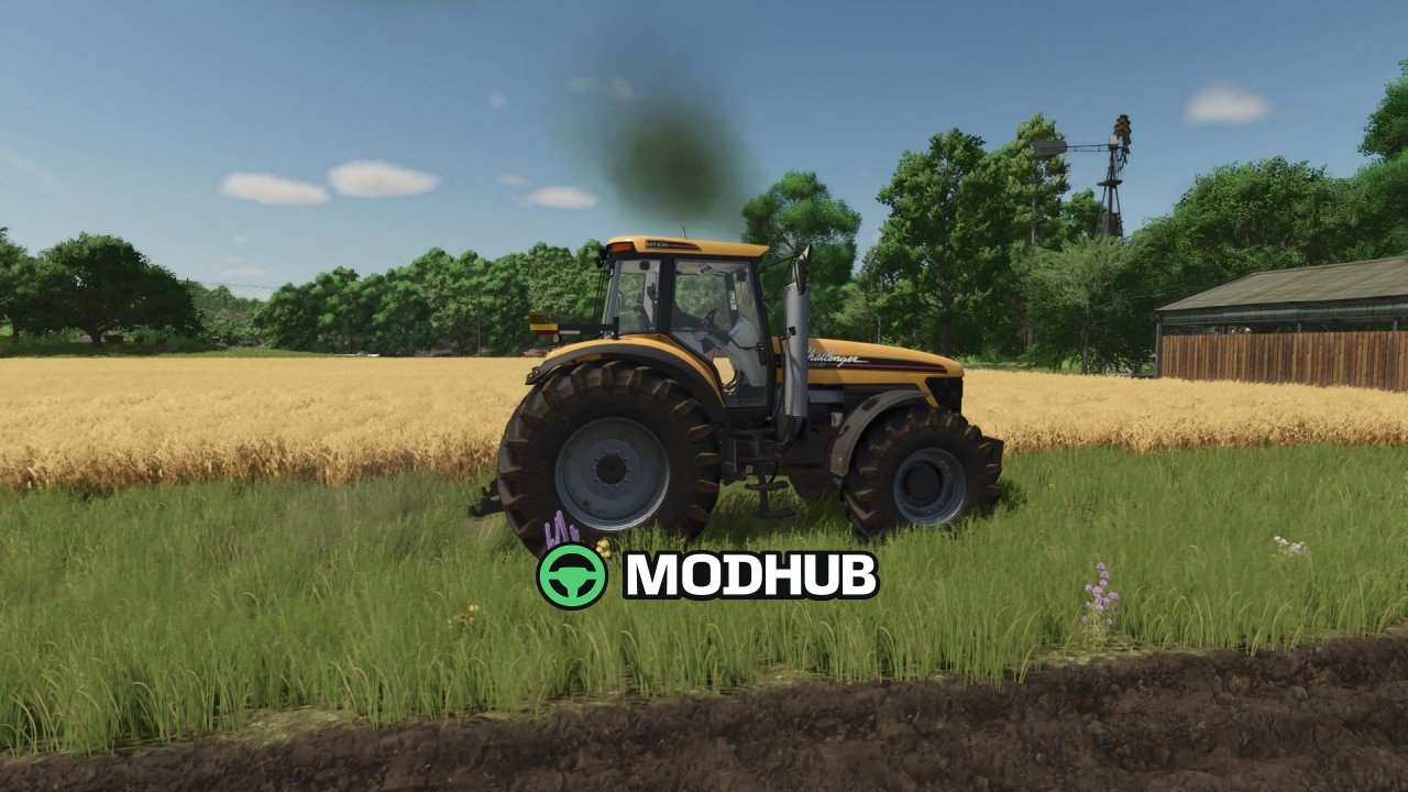 Дим вихлопу Real Exhaust Smoke BETA 2 V0.3 для FS25
