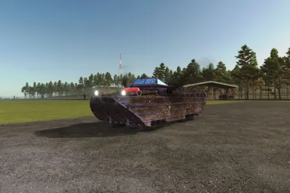 Амфібійний транспорт BAV-485 (ZIS-485 / ZIL-485) для Farming Simulator 25