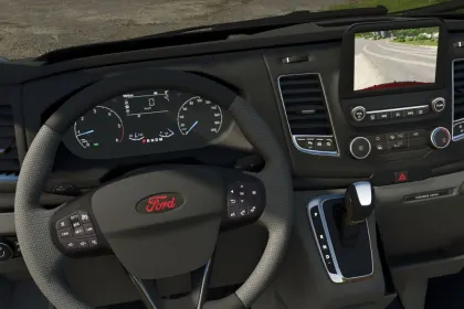 Fast and Versatile Van Ford Transit MK8 for Farming Simulator 25 — 3