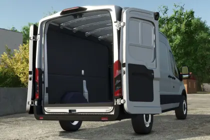 Fast and Versatile Van Ford Transit MK8 for Farming Simulator 25 — 5