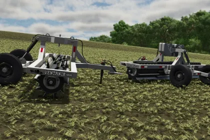 Efficient Triângulo Ventania 4000 Roller-Cutter for Quick Soil Preparation — 1