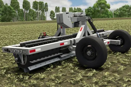 Efficient Triângulo Ventania 4000 Roller-Cutter for Quick Soil Preparation — 6