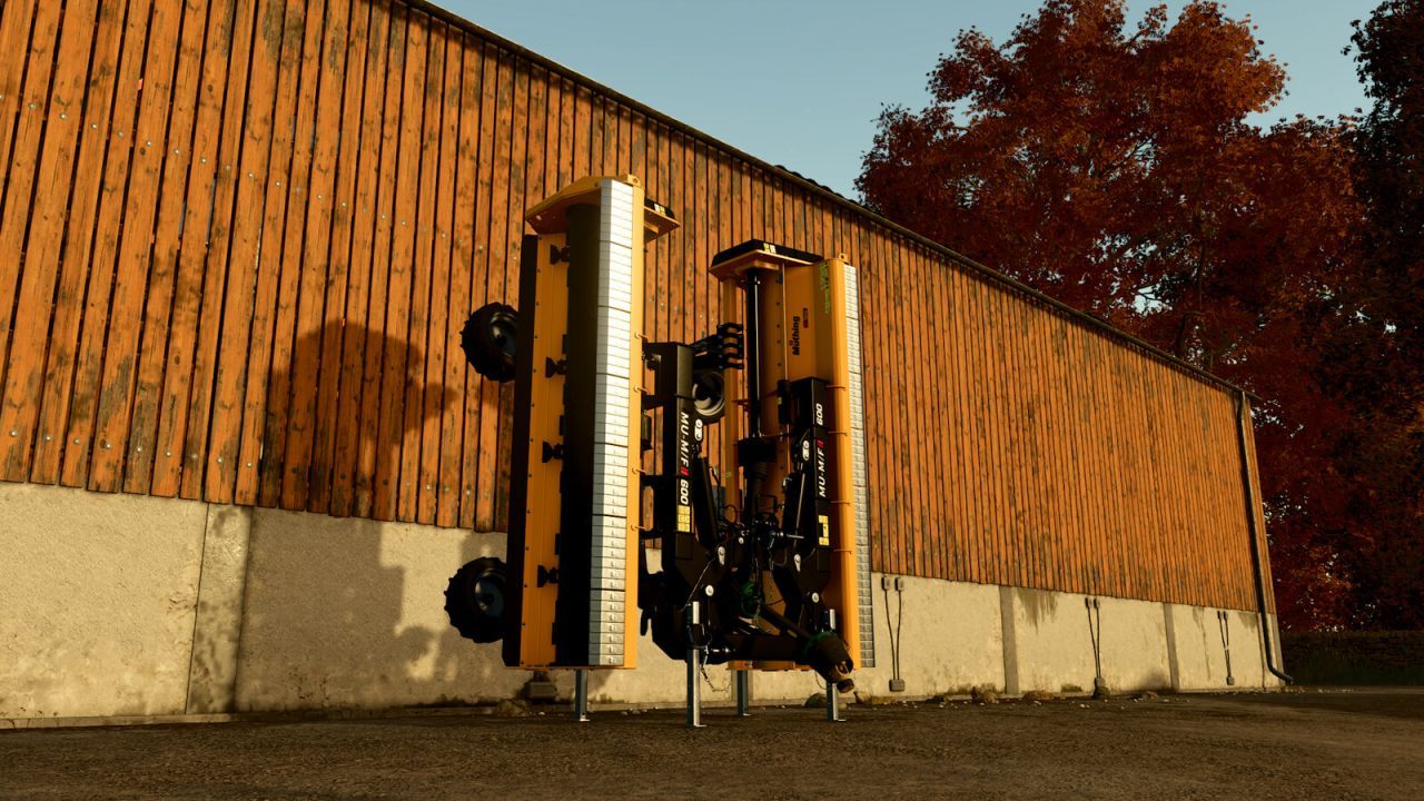 Efficient Triângulo Ventania 4000 Roller-Cutter for Quick Soil Preparation