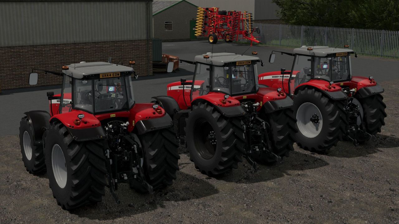 Трактор Massey Ferguson 7400 для Farming Simulator 25