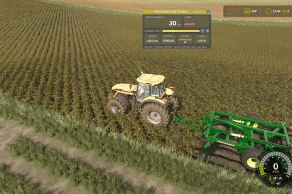 Система змінної глибини роботи для Farming Simulator 25