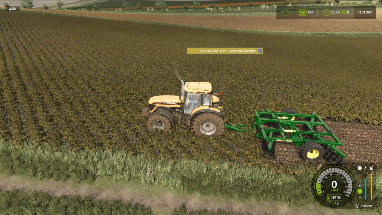 Система змінної глибини роботи для Farming Simulator 25