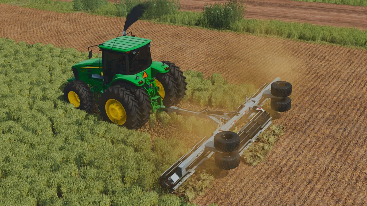 Efficient Triangulo Pegasus RFS-400 Knife Roller for Precision Soil Processing in FS25