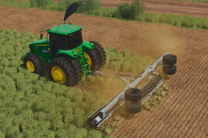 Efficient Triangulo Pegasus RFS-400 Knife Roller for Precision Soil Processing in FS25 — 2