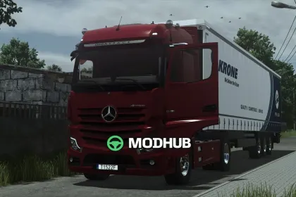 Вантажівка Mercedes-Benz Actros 2020 V1.0.0.2 для FS25