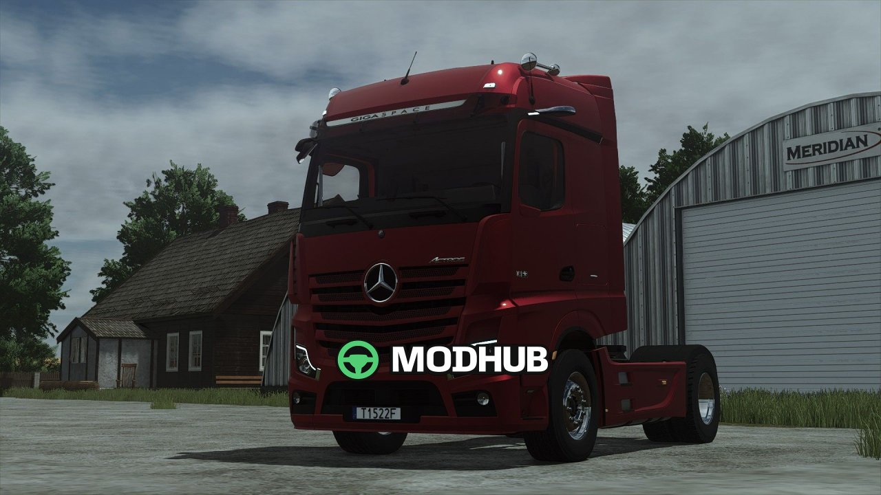 Вантажівка Mercedes-Benz Actros 2020 V1.0.0.2 для FS25