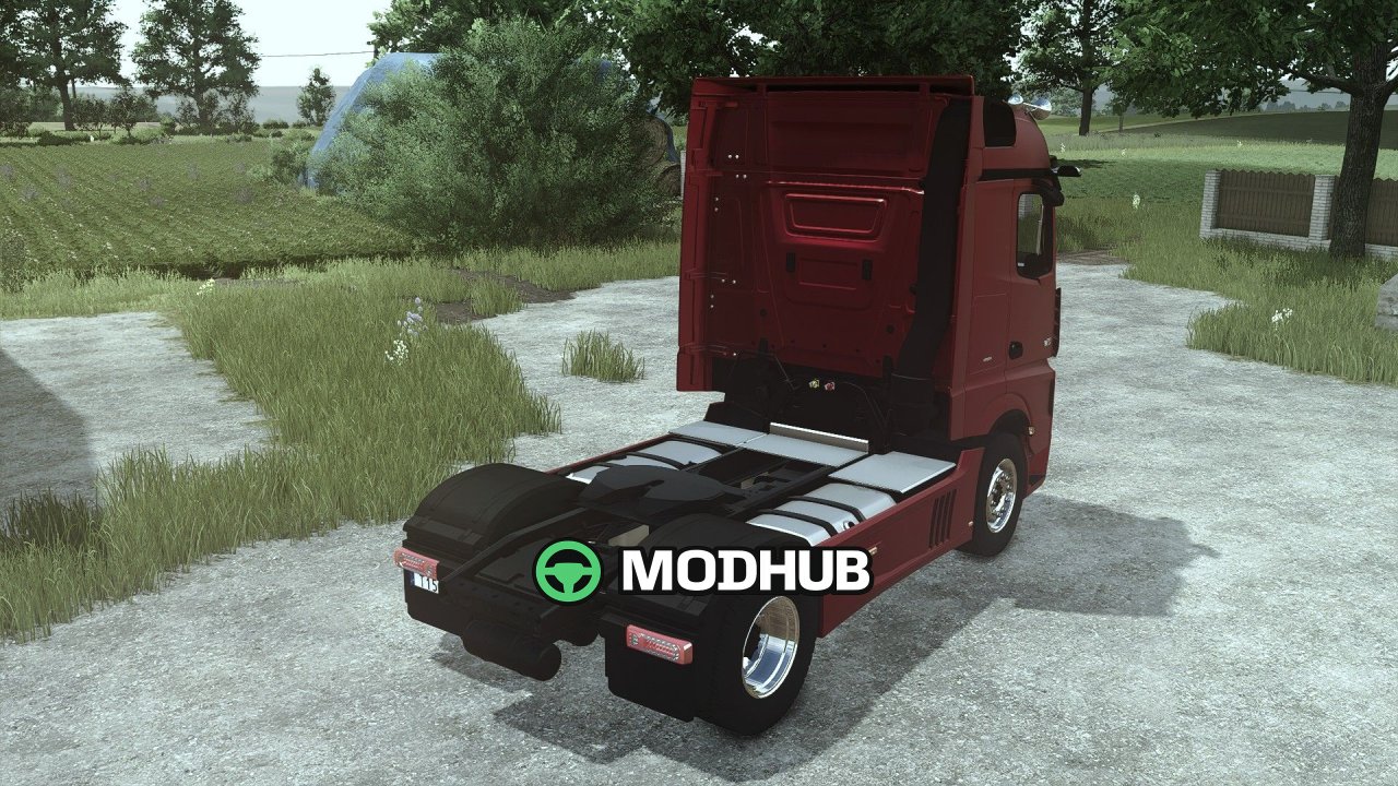 Вантажівка Mercedes-Benz Actros 2020 V1.0.0.2 для FS25