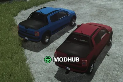 Автомобіль Volkswagen Saveiro G6 V1.0.0.1 для FS25 — 2