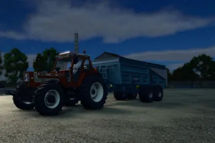 Причіп Maupu 17T для Farming Simulator 25