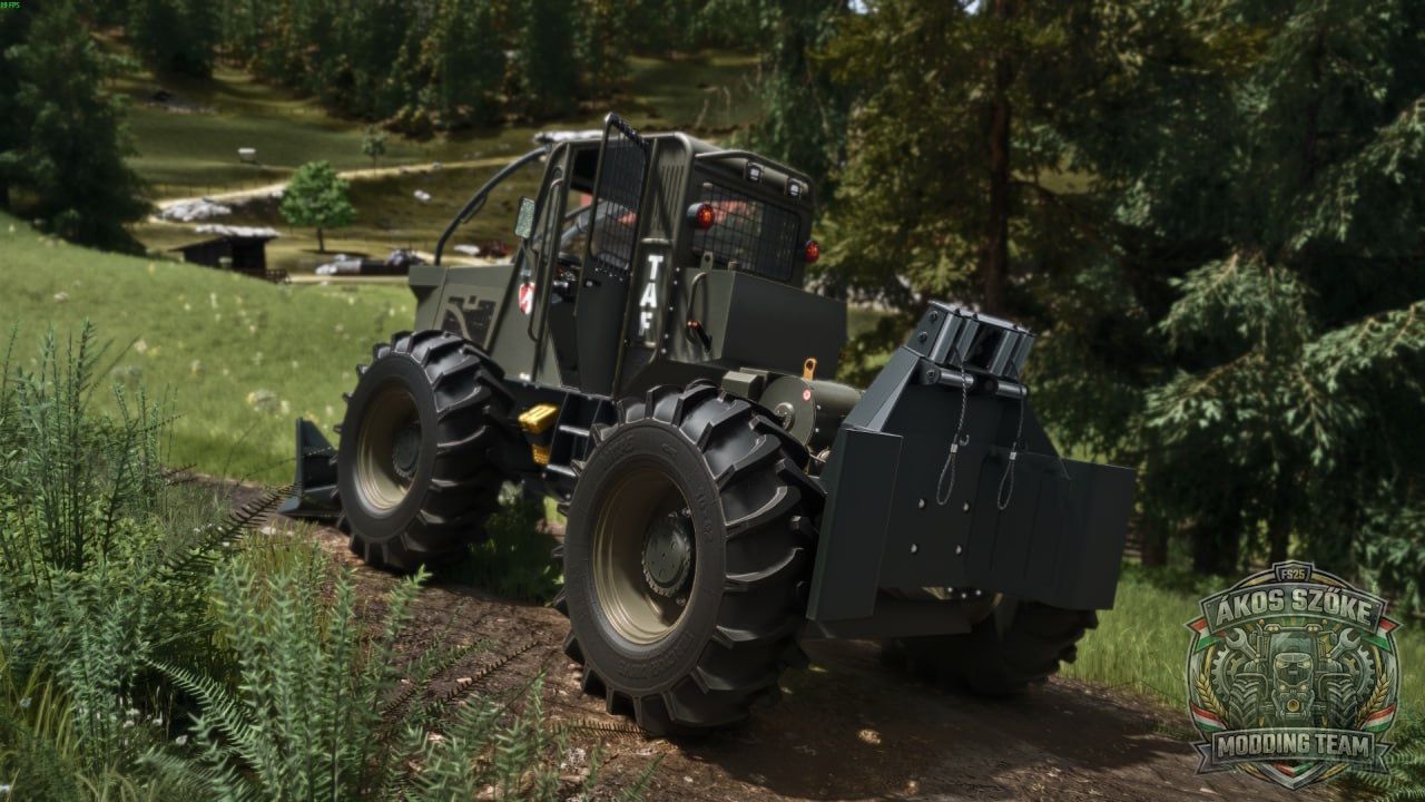 Трактор TAF 690 MAN для Farming Simulator 25