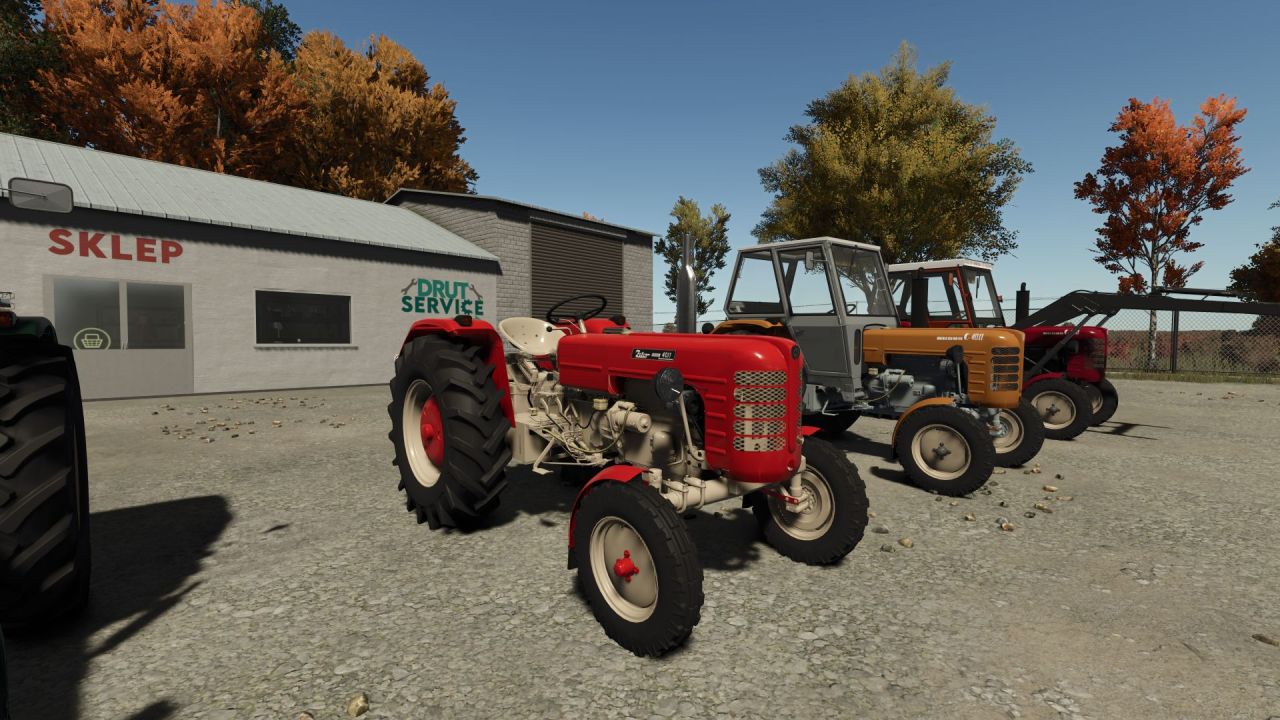 Трактор Ursus-Zetor 4011 для Farming Simulator 25