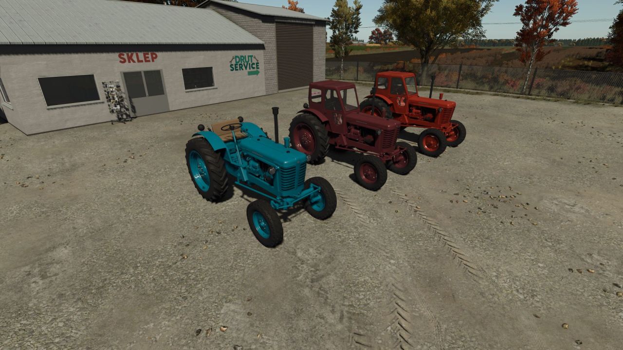 Трактор MTZ 5L для Farming Simulator 25