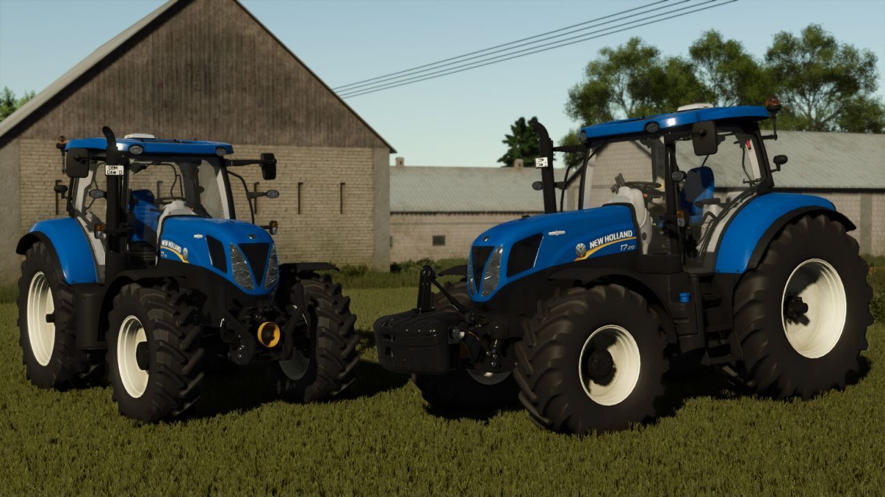 Mocny Traktor New Holland T7 2011 Series — 4 Modele i Maksymalna Liczba Konfiguracji dla FS25