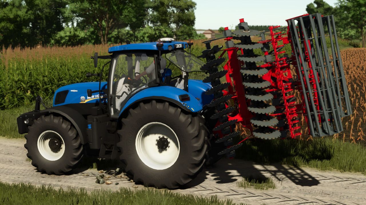 Leistungsstarker Traktor New Holland T7 2011 Serie — 4 Modelle und maximale Konfigurationen für FS25