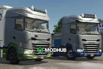 Вантажівка DAF XG+ V1.2 для FS25 — 2