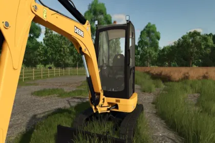 Мініекскаватор John Deere 35C ZTS для Farming Simulator 25 — 2