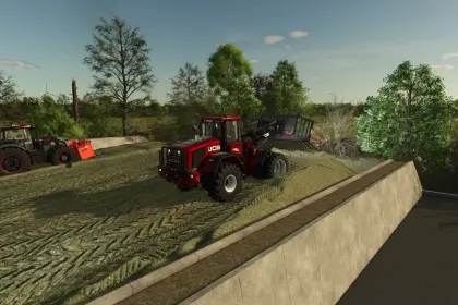 Powerful Wheel Loader JCB 435S Agri for Farm, Silage and Biogas — 3