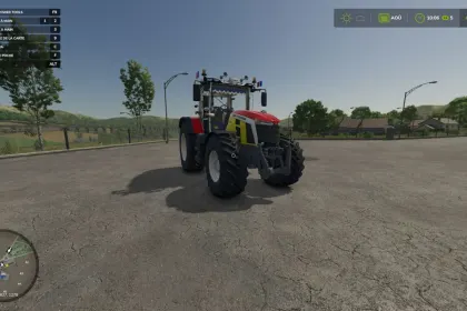 Трактор Massey Ferguson 8S для Farming Simulator 25 — 3