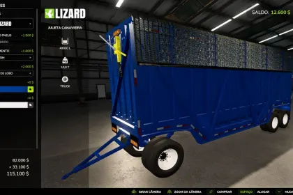 Цукровий траулер Lizard Julieta Canavieira для Farming Simulator 25 — 3
