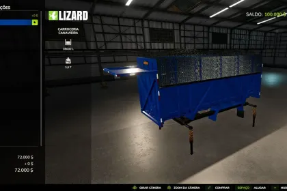 Цукровий траулер Lizard Julieta Canavieira для Farming Simulator 25 — 5