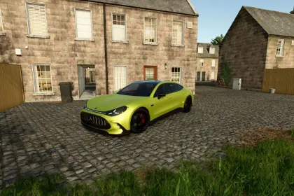 Автомобіль Mercedes-AMG GT 4-Door 2027 для Farming Simulator 25