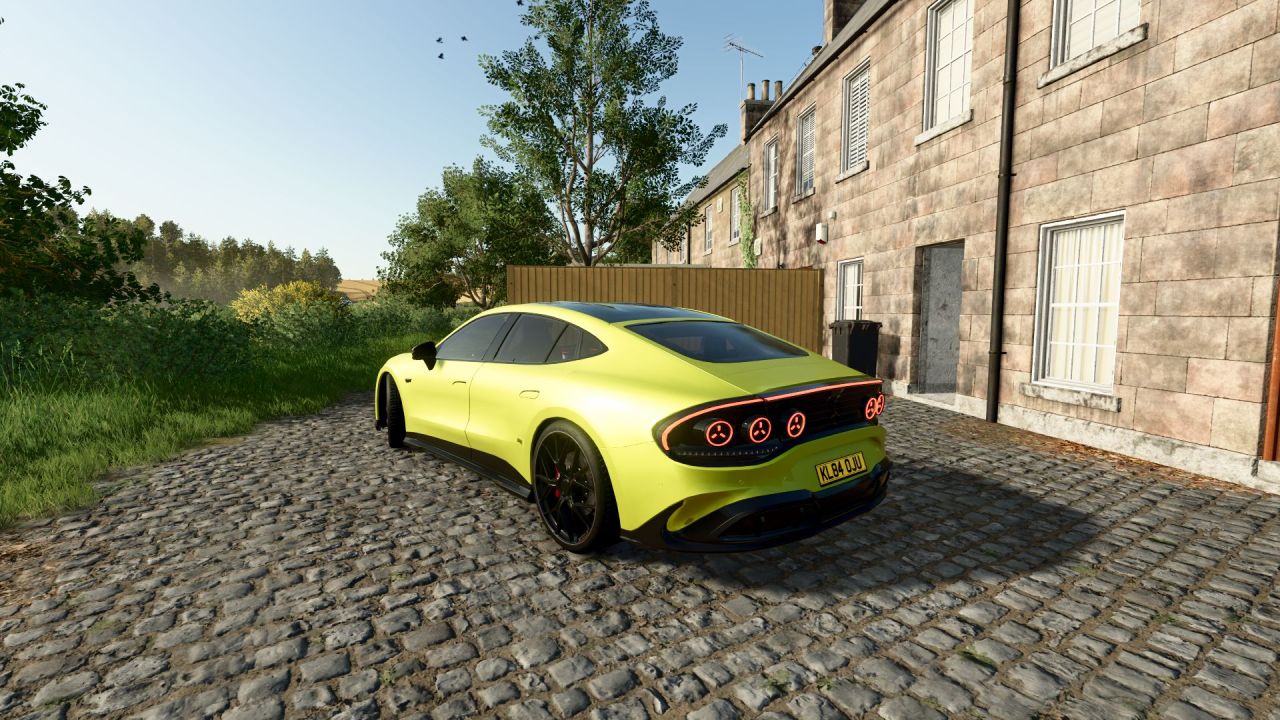 Автомобіль Mercedes-AMG GT 4-Door 2027 для Farming Simulator 25