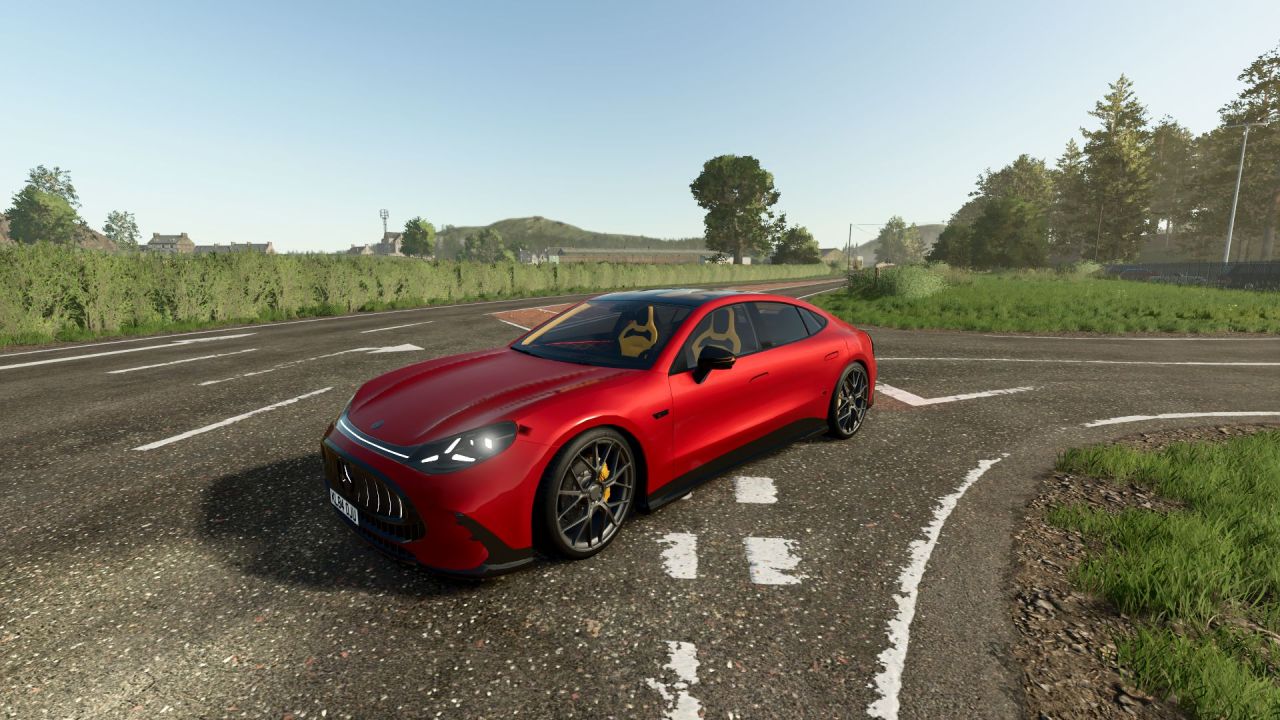 Автомобіль Mercedes-AMG GT 4-Door 2027 для Farming Simulator 25