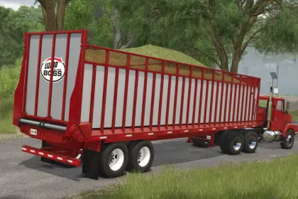 Ефективний Причіп Silage Boss для Сінажу та Сіна у Farming Simulator 25 — 1