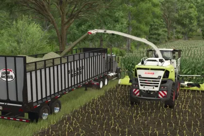 Ефективний Причіп Silage Boss для Сінажу та Сіна у Farming Simulator 25 — 2