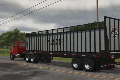 Ефективний Причіп Silage Boss для Сінажу та Сіна у Farming Simulator 25 — 4