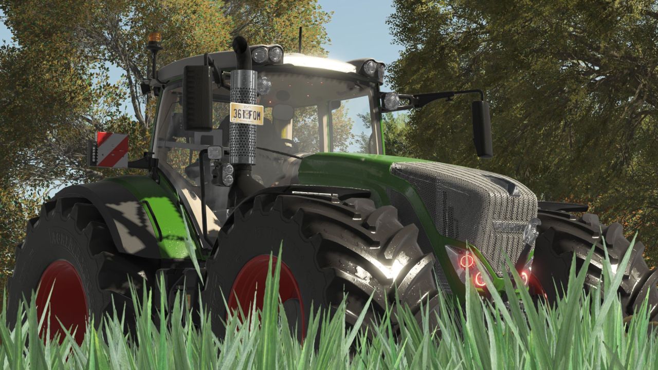 Денні ходові вогні Fendt S4 (Prefab) для Farming Simulator 25