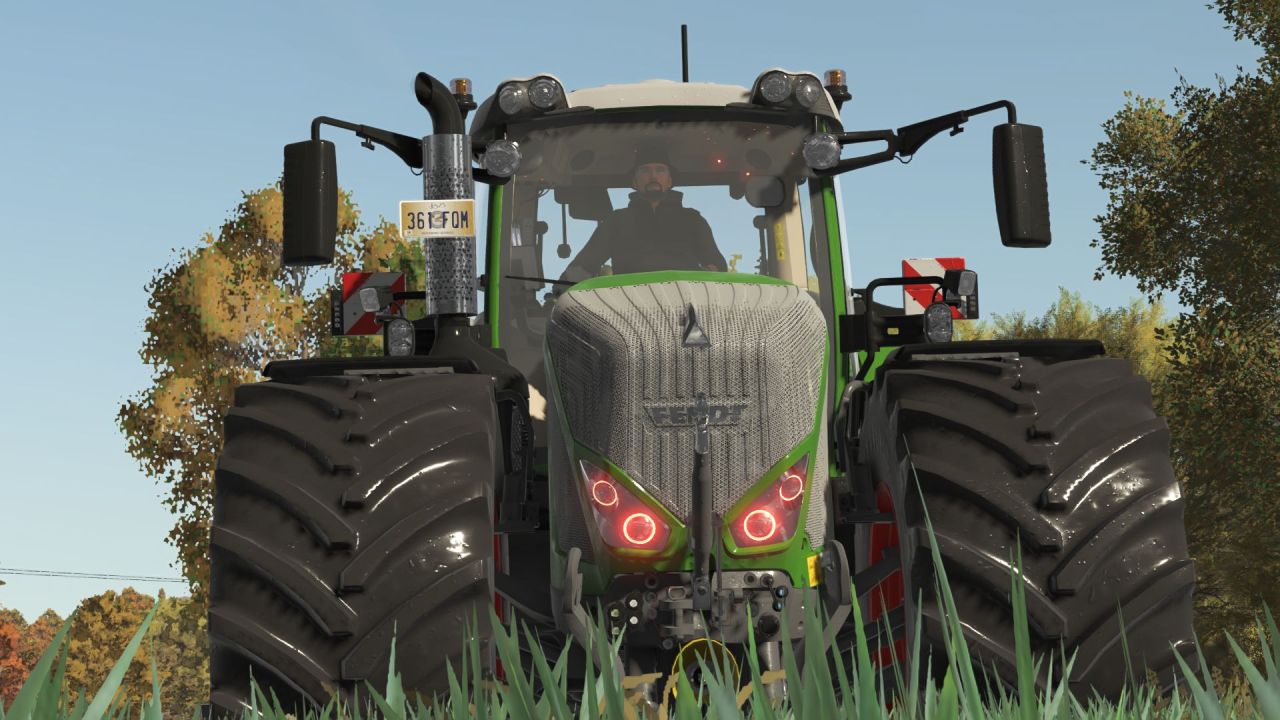 Денні ходові вогні Fendt S4 (Prefab) для Farming Simulator 25