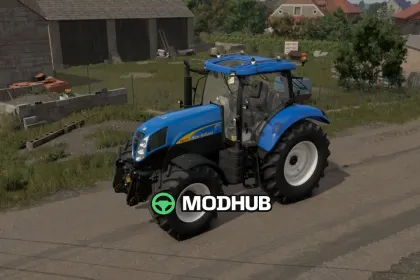 New Holland T6000 High Bonnet Series V1.0