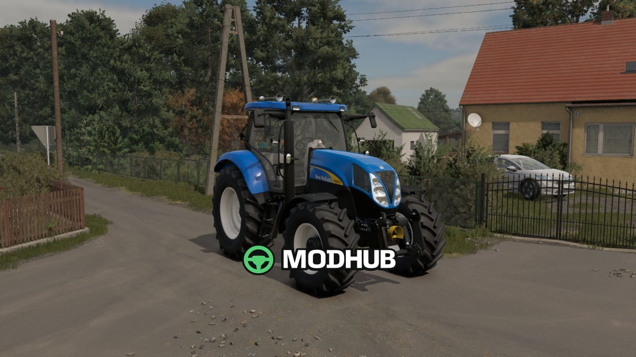 New Holland T6000 High Bonnet Series V1.0
