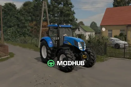New Holland T6000 High Bonnet Series V1.0 — 2