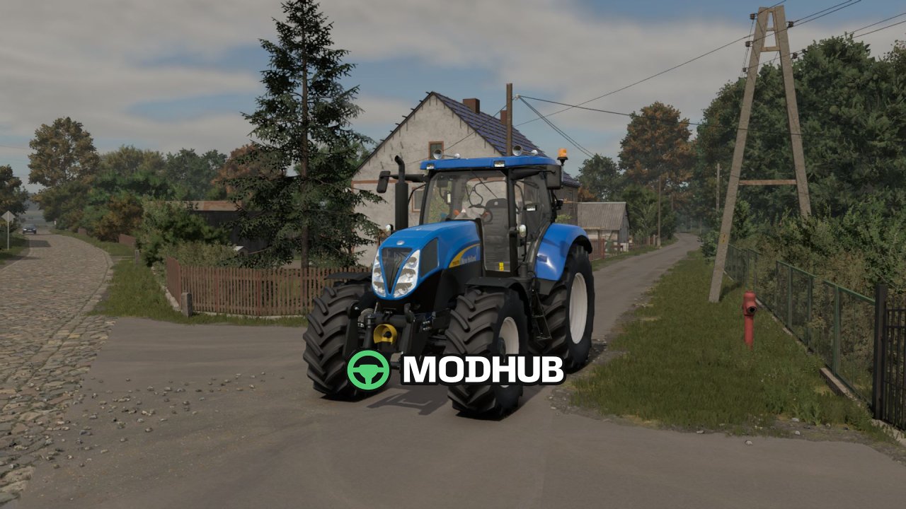 New Holland T6000 High Bonnet Series V1.0
