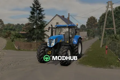 New Holland T6000 High Bonnet Series V1.0 — 3