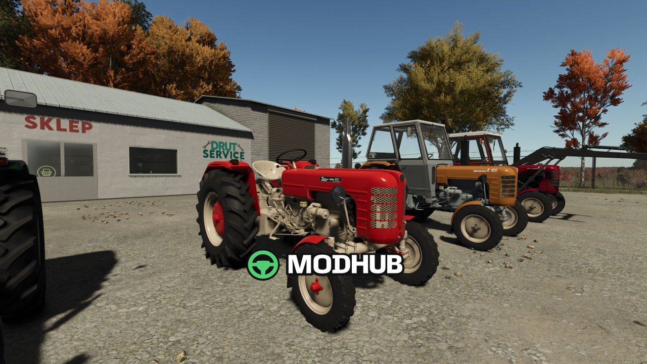 Трактор Ursus-Zetor 4011 V1.2.3.4 для FS25