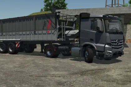 Ефективний Напівпричіп Fliegl ASS 298 з Великим Об’ємом для Farming Simulator 25 — 2