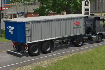 Ефективний Напівпричіп Fliegl ASS 298 з Великим Об’ємом для Farming Simulator 25 — 5