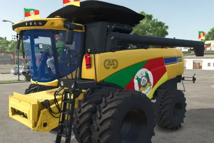 Комбайн New Holland CH7 (Rio Grande Do Sul) для Farming Simulator 25 — 2